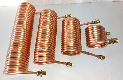 Spirale 15m Tubo Di Rame 15x1mm Interno-ø Ca.184mm Per Da Forno 180mm Con 3/4 - Foto 6