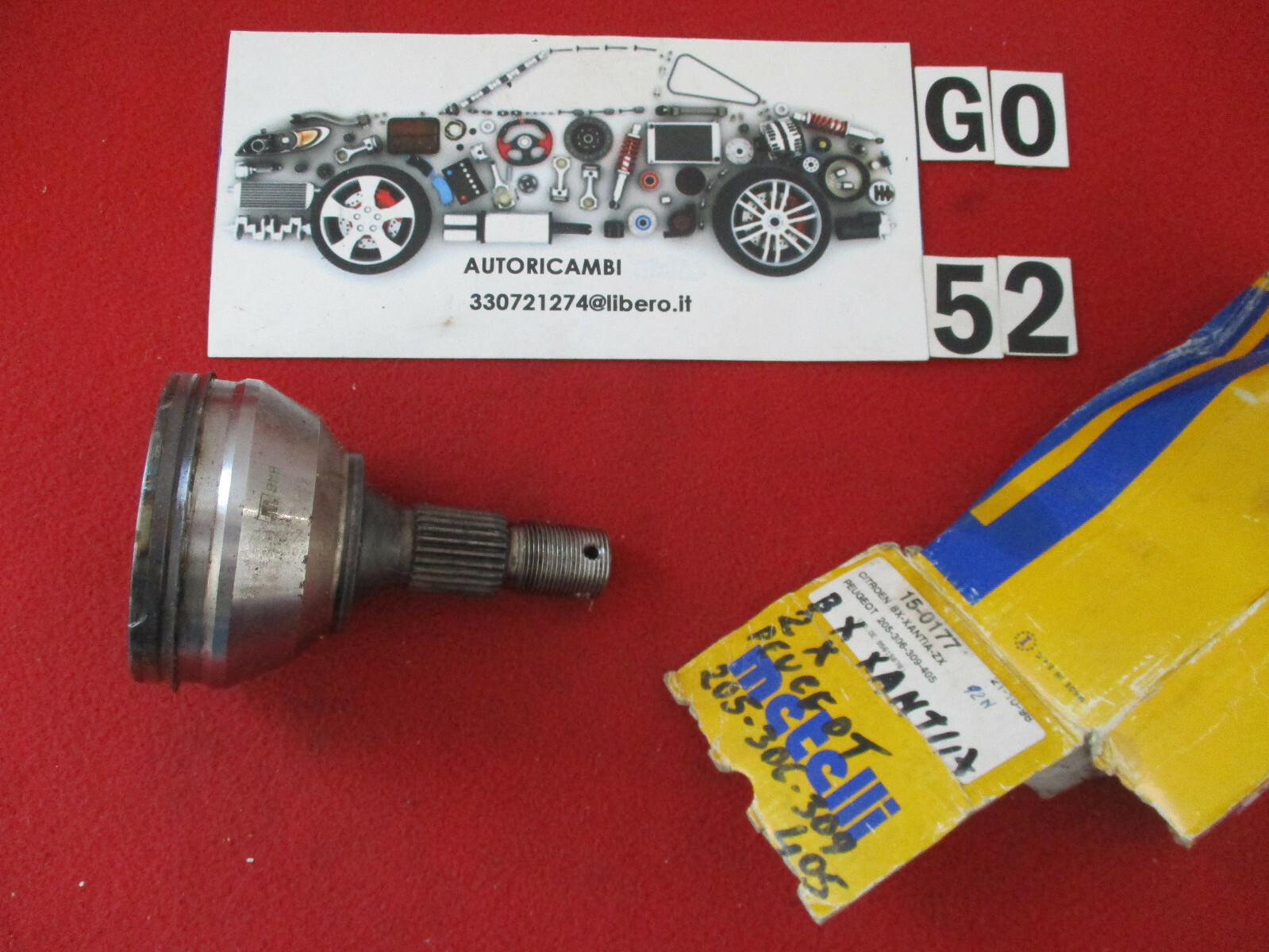 Giunto Semiasse Omocinetico Citroën Bx Zx Xantia Peugeot 205 306 309 405 - Miniatura 2