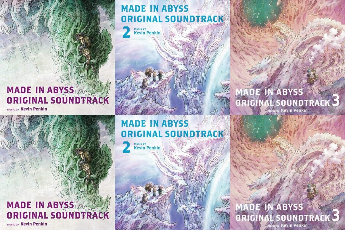 Anime MADE IN ABYSS ORIGINAL SOUNDTRACK CD 1, 2 & 3 Set New Kevin