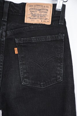LEVI'S 805 ORANGE TAB VINTAGE MADE IN ITALY JEANS size W28 L30 | eBay