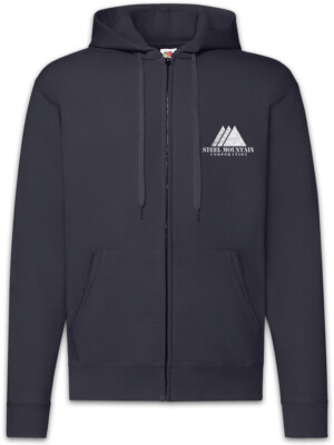 Steel Mountain Zipper Hoodie Fsociety Allsafe Hacker Evil Corp Mr. Robot