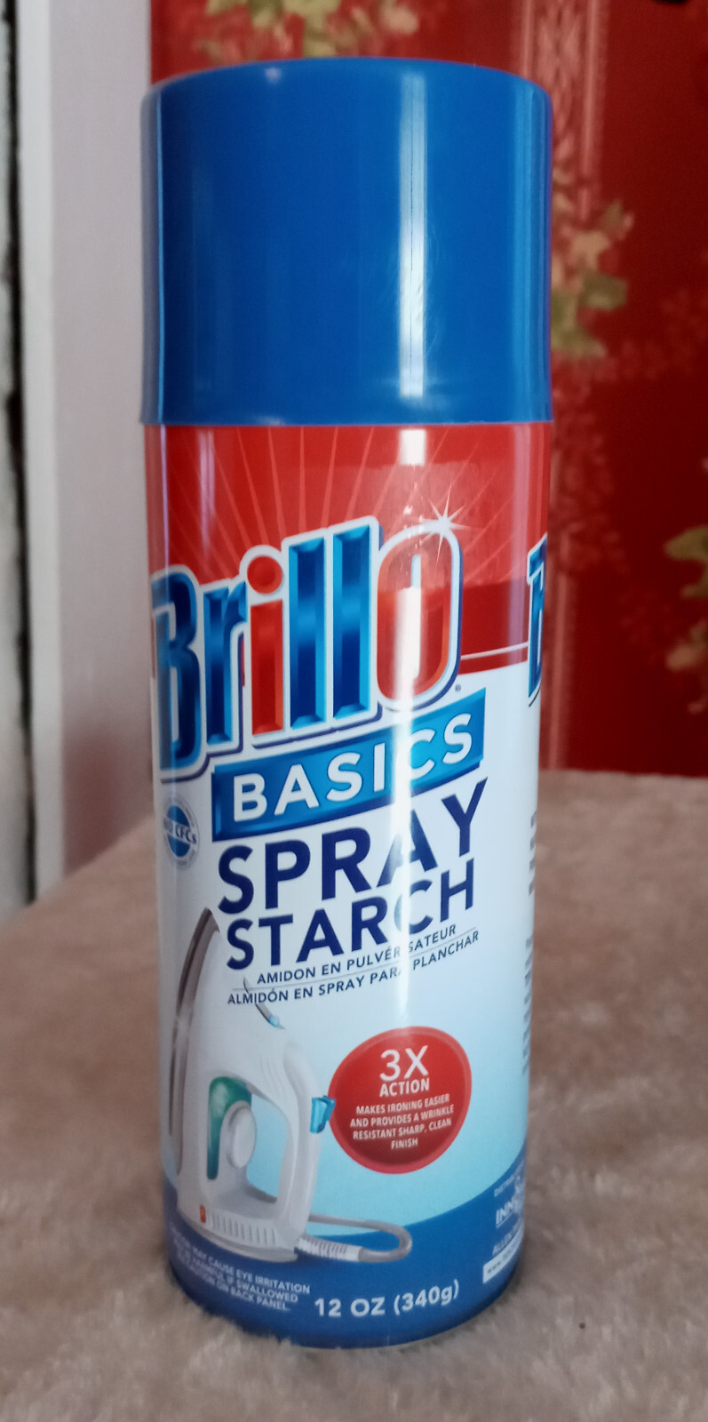 Brillo Basics 12 Oz. Aerosol Spray Starch BB28079 Pack of 1 Brillo