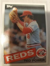 1985 Topps Baseball #342 Ted Power