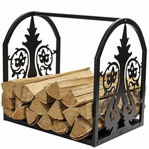 Fireplace Log Holder Rack Unique Designer Firewood Rack Log
