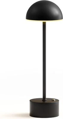 tomons dimmbar Akku Tischleuchte Touch Tischlampe LED Lampe USB Innen Kabellos - Bild 1 von 4