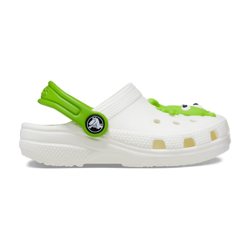 New CROCS TODDLER CLASSIC GLOW-IN-THE-DARK ALIEN CLOG 208653-90H MULTI C5  C10