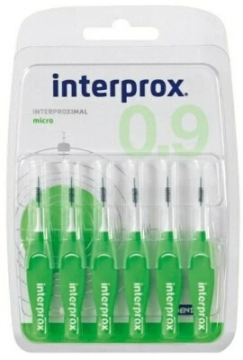 Dentaid Interprox micro grün Interdentalbürte 6 Stck PZN 09043318