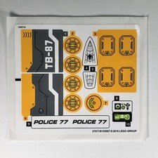 LEGO STICKER SHEET 76059 Doc Ock's Tentacle Trap Spider-Man Decals Marvel