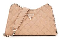 Guess Giully Top Zip Shoulder Bag Schultertasche Tasche Beige Hellbraun Neu