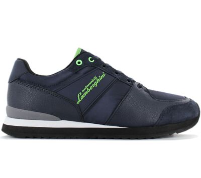 AUTOMOBILI LAMBORGHINI Herren Sneaker Blau 71306-239 Freizeit Racing Schuhe NEU