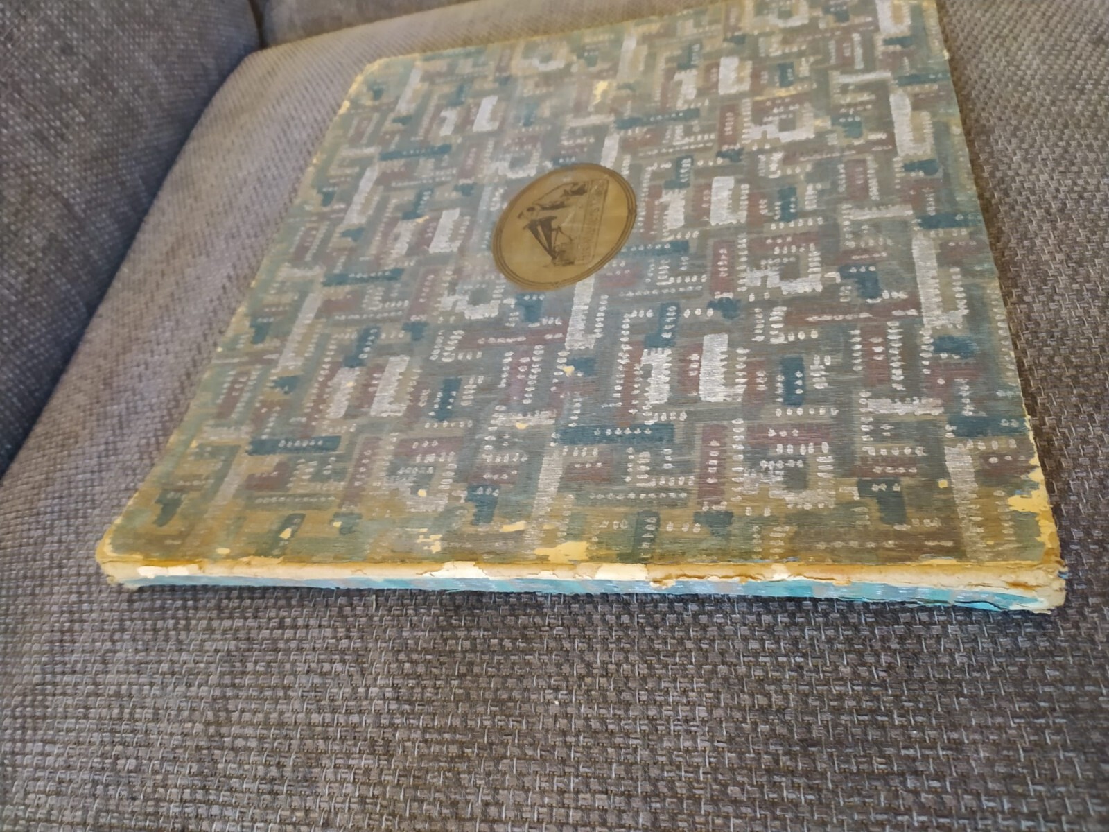 "His Master's Voice" Record 12" Storage Album Book Vintage Holds 6