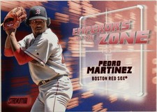 2019 Topps Stadium Club Pedro Martinez Emperors of the Zone Red Card #EZ-2 