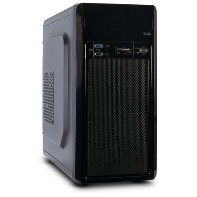 MC-02 MicroATX PC Computer Gehäuse Tower  ohne Netzteil USB 3  Cardreader