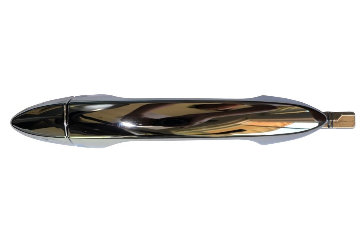 251180 Chrome Outside Door L Handle - Non-Locking - FireLine