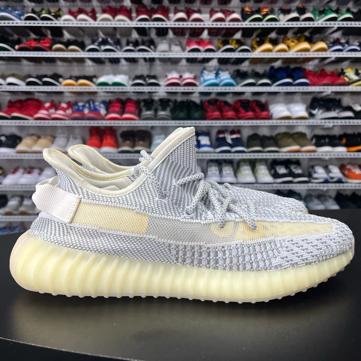 yeezy grey white