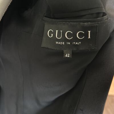 Gucci Black Blazer - Size 42/US 6 | eBay