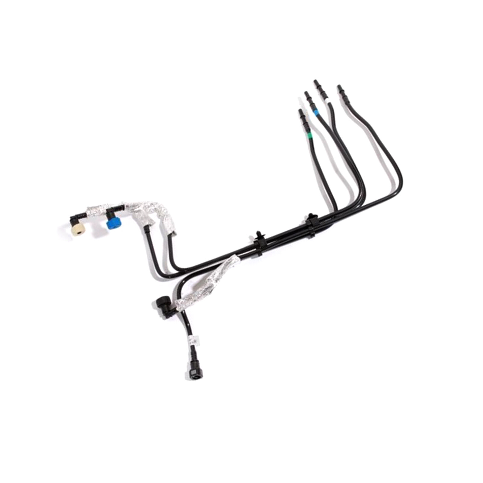 Fits Land Rover Discovery 2.5 TD5 Set of 4 Fuel Pipes Cluster Rear Mity