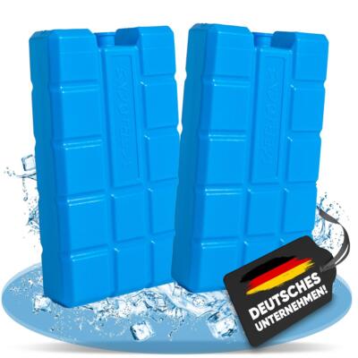 2 x Nemt 400 ml Kühlakku Kühlelemente für die Kühltasche oder Kühlbox bis 20h