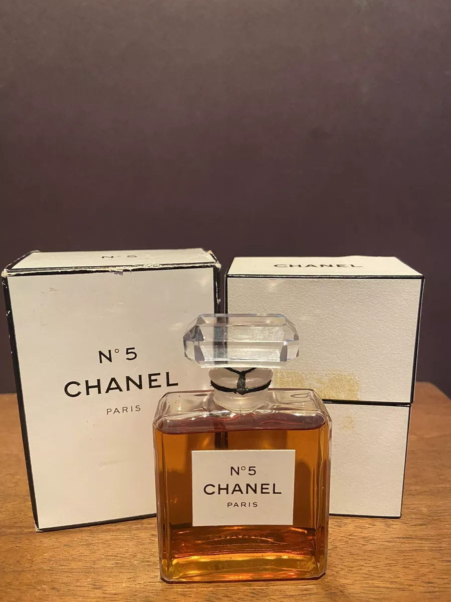 VERY RARE VINTAGE 1970's CHANEL No 5 PURE PERFUME EXTRAIT 1 oz Sealed Bottle