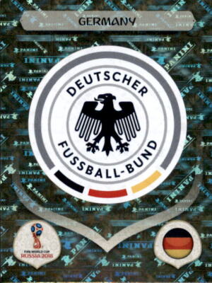 Panini WM 2018 World Cup Russia - Sticker 432 - Deutschland - Emblem Deutschland