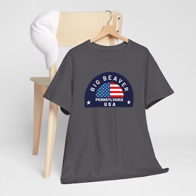 Big Beaver, Pennsylvania - Unisex Heavy Cotton Tee | eBay