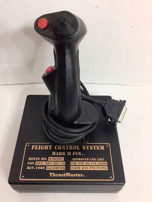 ThrustMaster Flight Control System Mark II FCS, Joystick, Untested