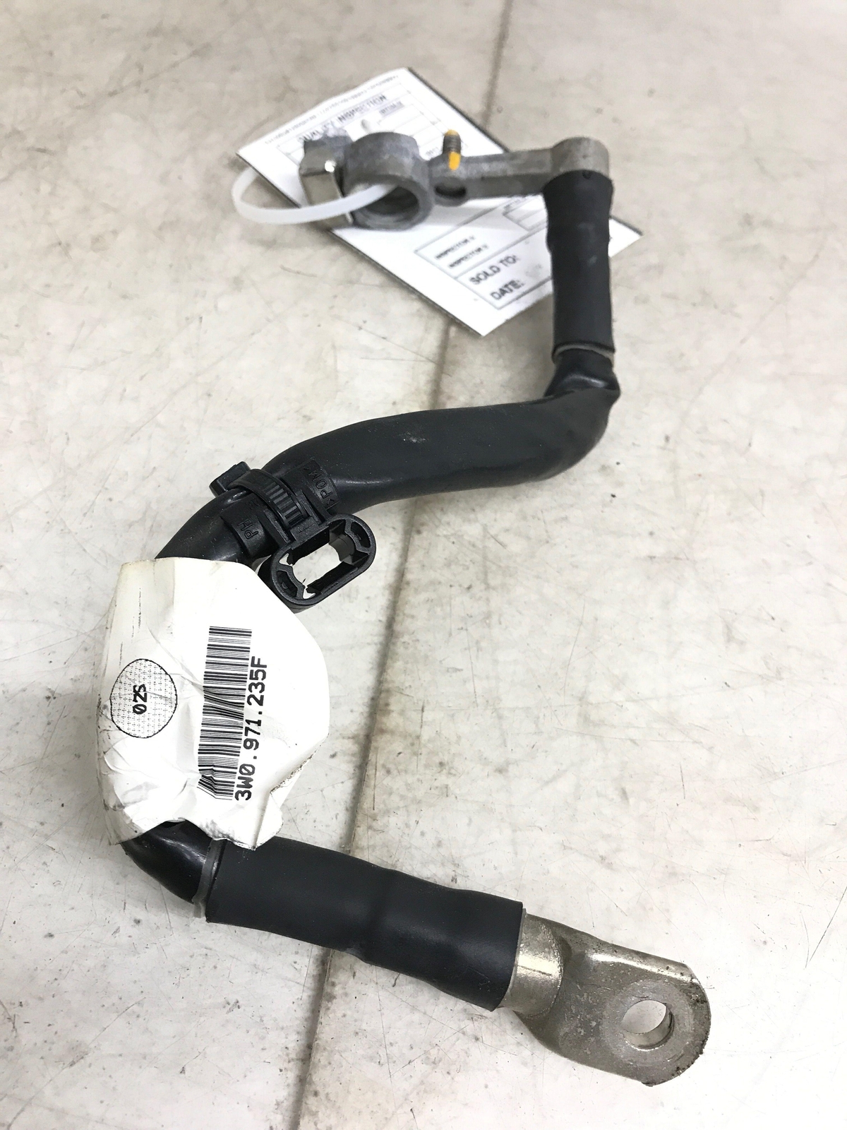 2013 - 2019 BENTLEY FLYING SPUR TRUNK NEGATIVE BATTERY GROUND CABLE 3W0971235F