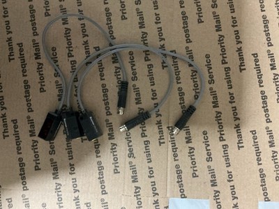 Lot of 3 Baumer Electric FHDK 10P3101/KS35 Sensor Component Cable with Connector