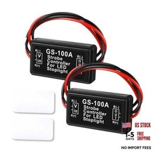1 Pack 2 Pcs 1.96in1.18in Led Flasher Module Led Flash Strobe Controller 1 Pack 2 Pcs 1.96in1.18in Led Flasher Module Led Flash Strobe Controller