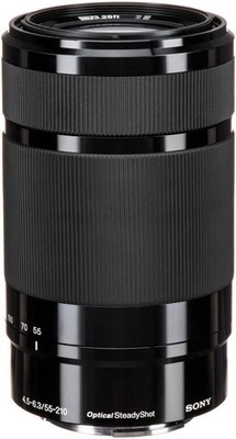Sony E 55-210mm OSS Telezoomobjektiv APS C Spiegellose Kameras Brandneu