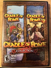 PC GAME - CRADLE OF ROME 1 & 2: 2 GAME COLLECTION