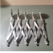 Adjustable Stainless Steel Multi‑Wheel Rolling Pastry/Dough Cutter Set • 5‑Piece