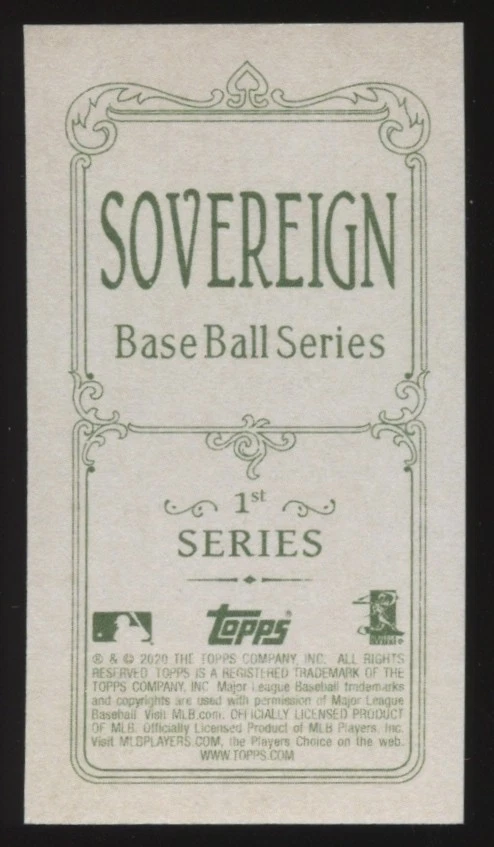 2020 TOPPS 206 #CA CHRIS ARCHER SOVEREIGN PITTSBURGH PIRATES - Image 2 of 2