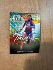 Marketplace image: 2026 Leaf Women of Sport - Gabrielle Thomas - Superfractor Right on Track #d 1/1