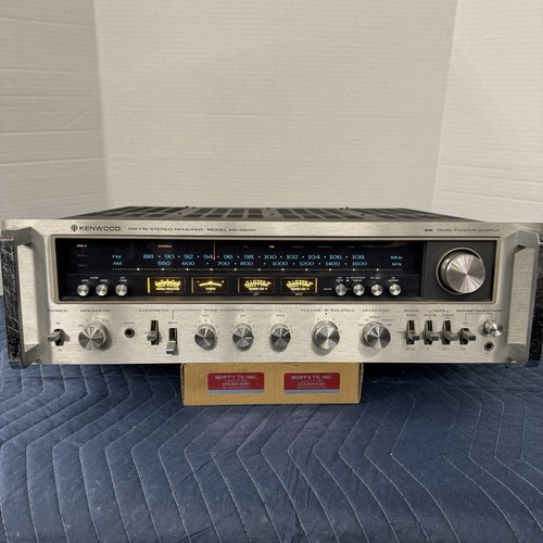 KENWOOD KR-9600 VINTAGE AM/FM STEREO RECEIVER - SERVICED - CLEANED - T