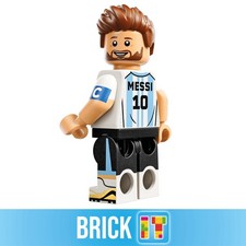 LEGO Lionel Messi Minifigur - Fußball Weltst...