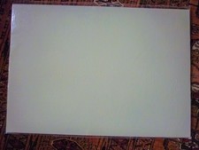 Filzplatte Bastelfilz f. Taschen feste Filzunterlage f. Tiffany weiß 5mm dick