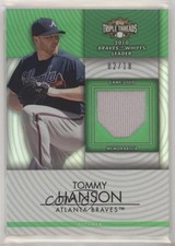 2012 Topps Triple Threads Unity Relics Emerald 2/18 Tommy Hanson #TTUR-52 h6c