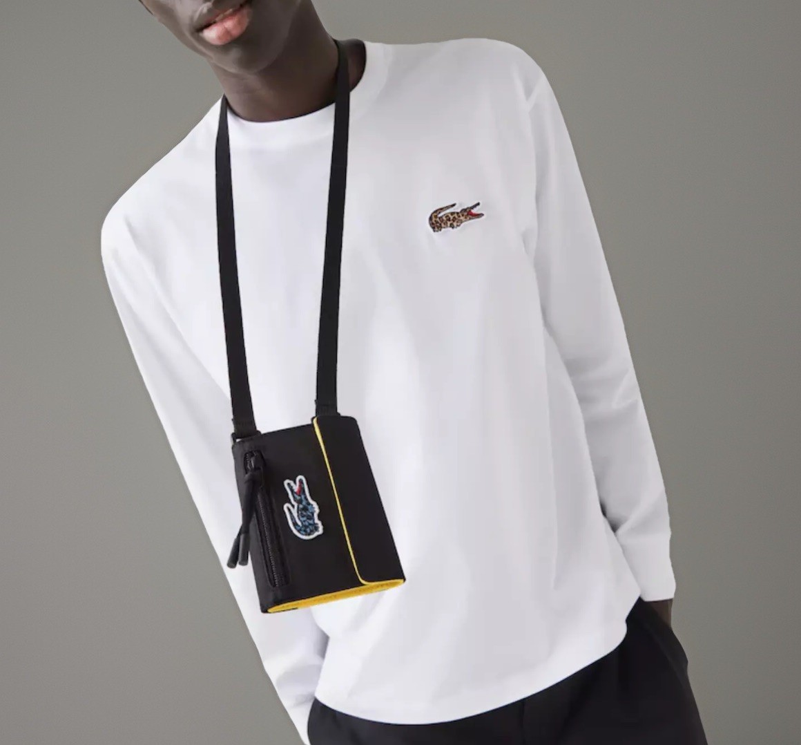 LACOSTE X National Geographic Portable Wallet NH3346XM-G09 Leopard