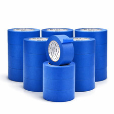 Made in USA Blue Painter’S Tape - 2 Inch X 60 Yds. (24 Pack) Thick & Wide Maskin