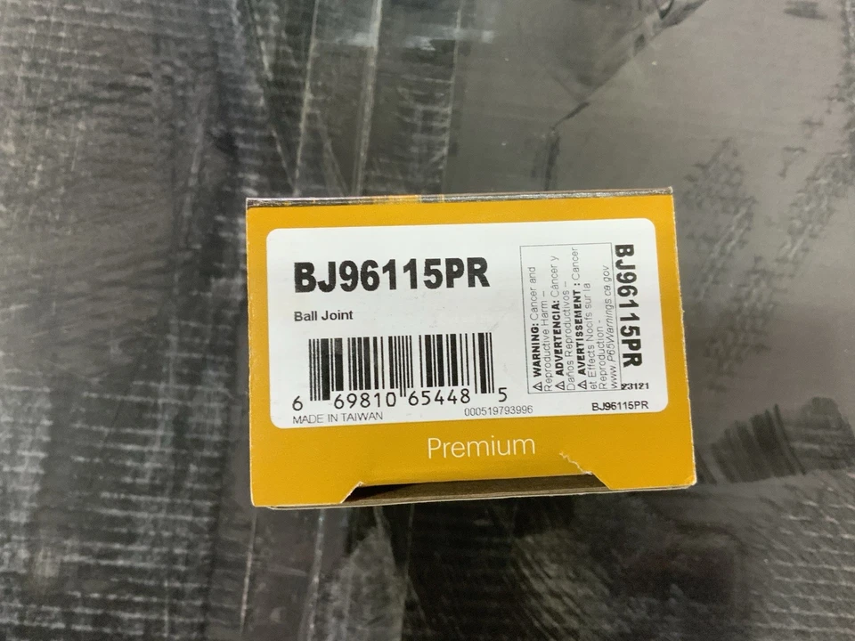 NUEVO Juego de 2 rótulas negras premium de vida extendida Jeep Cherokee KL Dorman Foto 2 de 2