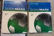 Saxon Course 1 Math TEACHERS MANUALS VOLUMES ...