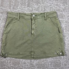 American Eagle NWT High Rise Mini Skirt Green Size 6/28