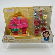 Disney Parks Belle Beauty & the Beast Once Upon a Story Cottage Micro Playset