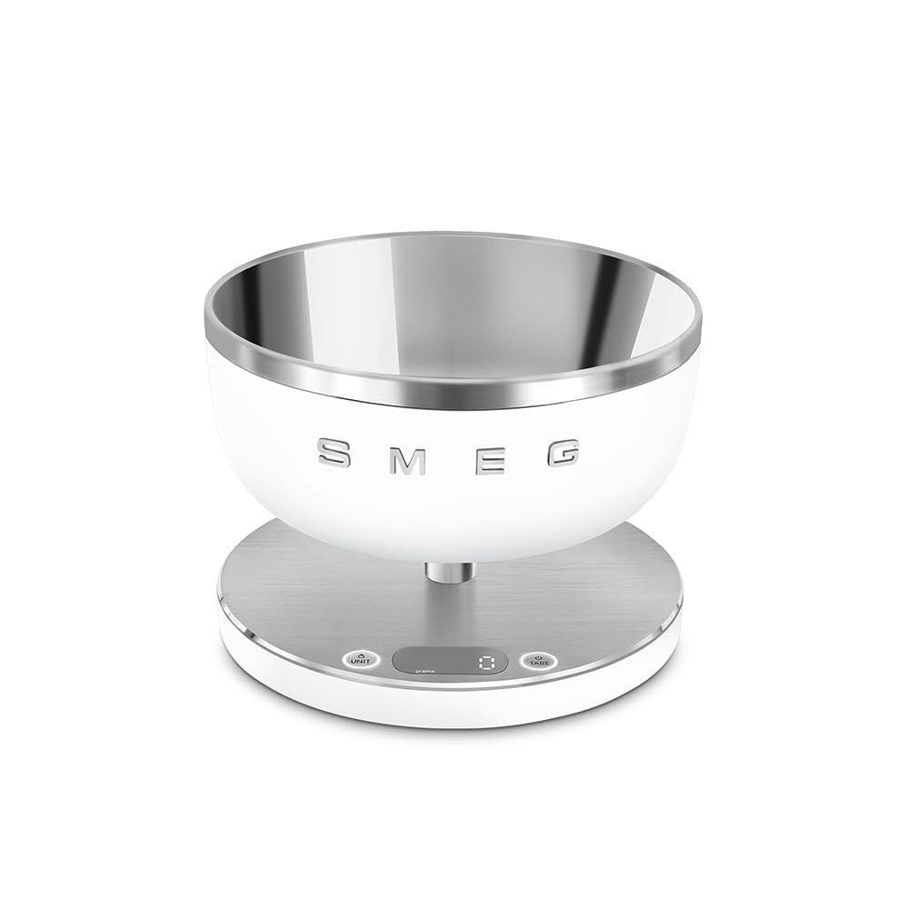 Smeg KSC01WHMWW Bilancia Digitale Bianca: Idea Regalo Casa Design