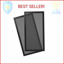 MoKo 120 x 240mm Dust Filter for Computer Cooler Fan, 2 Pack Magnetic Frame PC