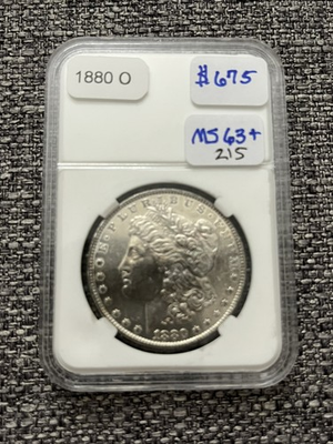 #ad 1880 O Silver Morgan Dollar BU $400.00
