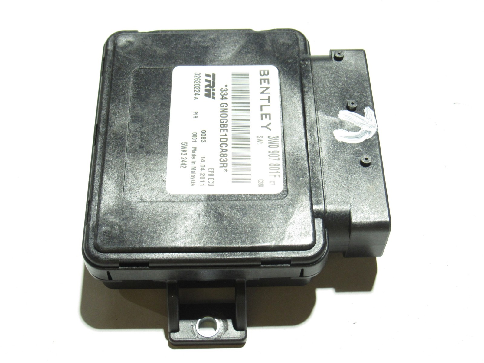 Bentley Continental GT 2012 Parking Park Brake Control Module Unit 11-18 ;#3