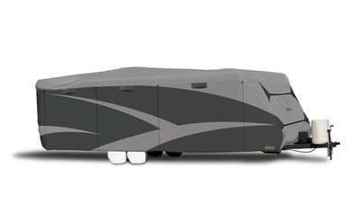ADCO 52244 Designer Series SFS Aqua Shed Travel Trailer RV Cover 26'1'' 28'6''Gray