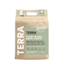 Terra Organics Diaper Train Walk Size 5 14 ea Pack of 8 